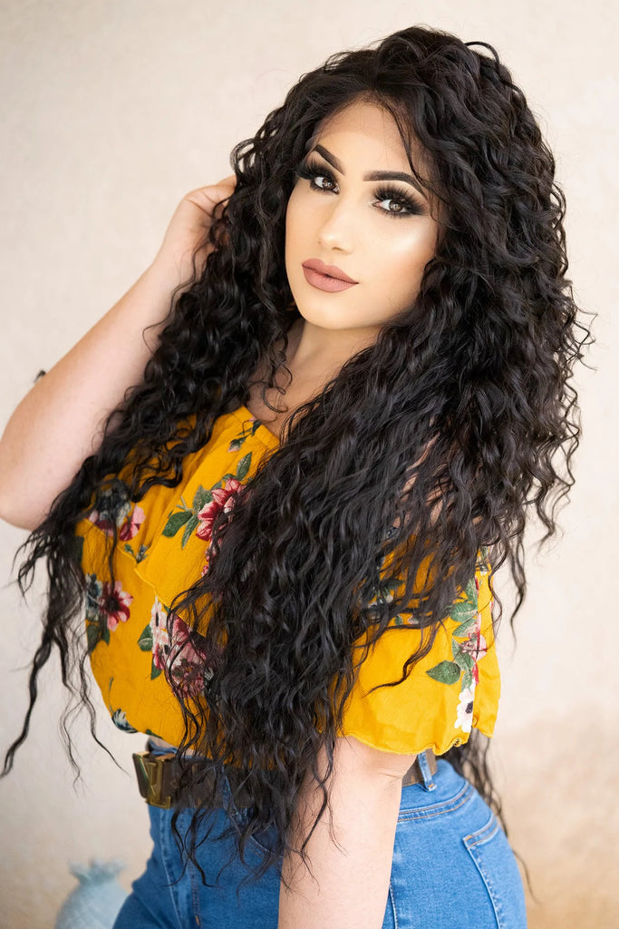 Eli Lace Front Wig (Free Part) – Angelix Beauty display picture 1