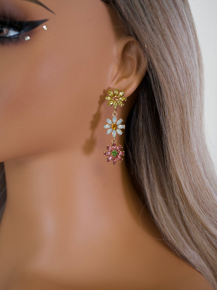 Floral Radiance Earrings JW286