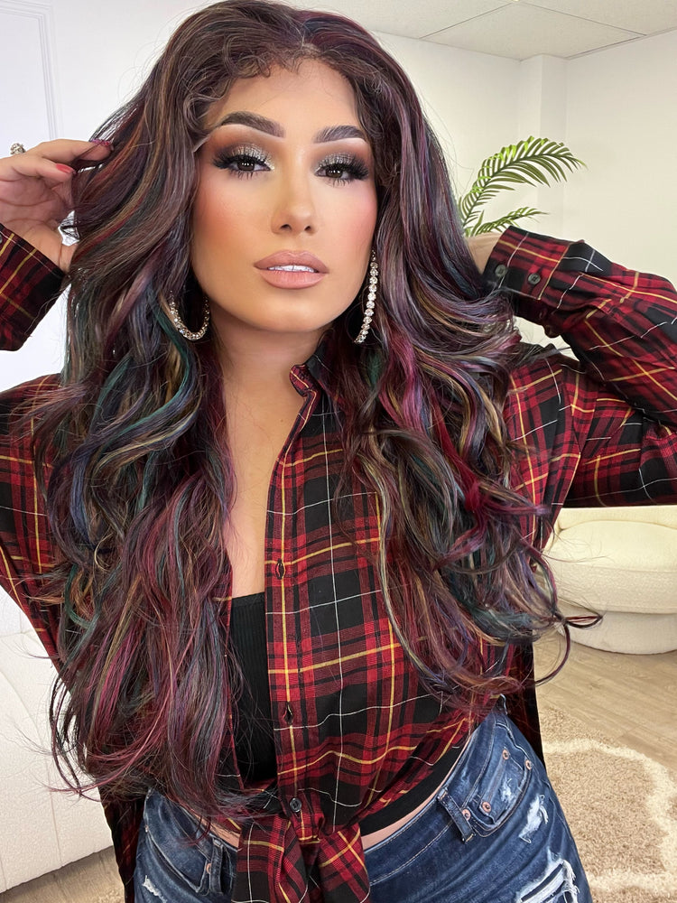 Fullness Lace Front Wig (Free Part) *