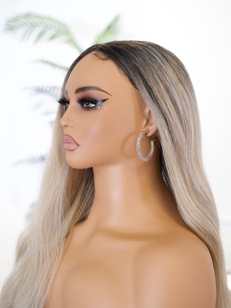 Iridescent Glam Mini Hoops JW221