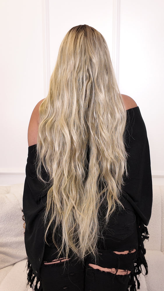 Silence Lace Front Wig (slight hints of green mixed in the blonde) *