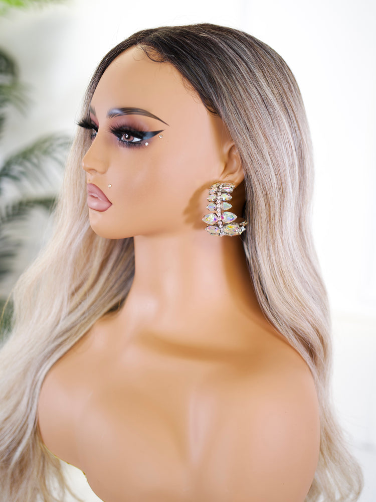 Iridescent Vine Earrings JW290