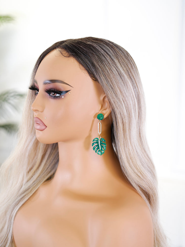 Emerald Tropic Drop Earrings JW211