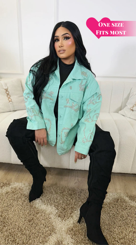 Call Me Teddy Crystal Jacket CL346