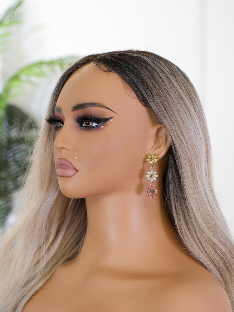 Floral Radiance Earrings JW286