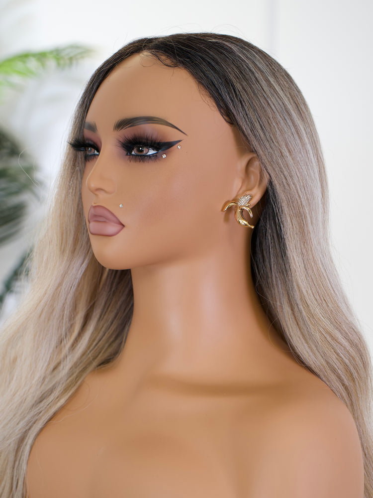 Golden Charm Earrings JW240