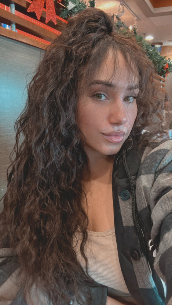 Dark Brown Claw Clip Ponytail (Pre-order ships after Jan 3)