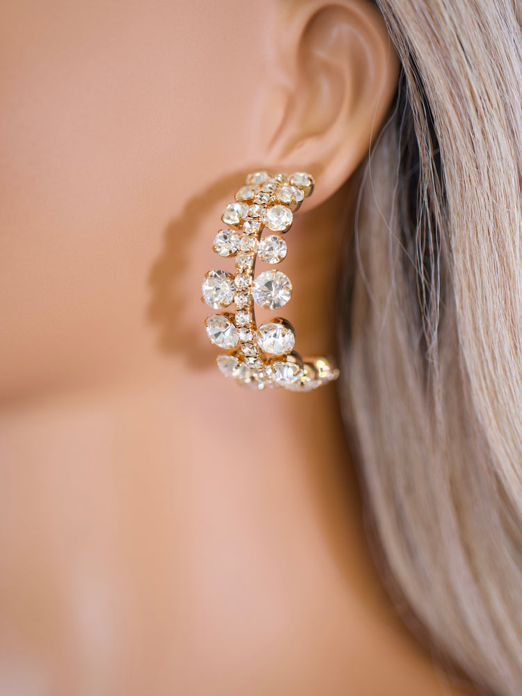 Radiant Crescent Earrings JW414