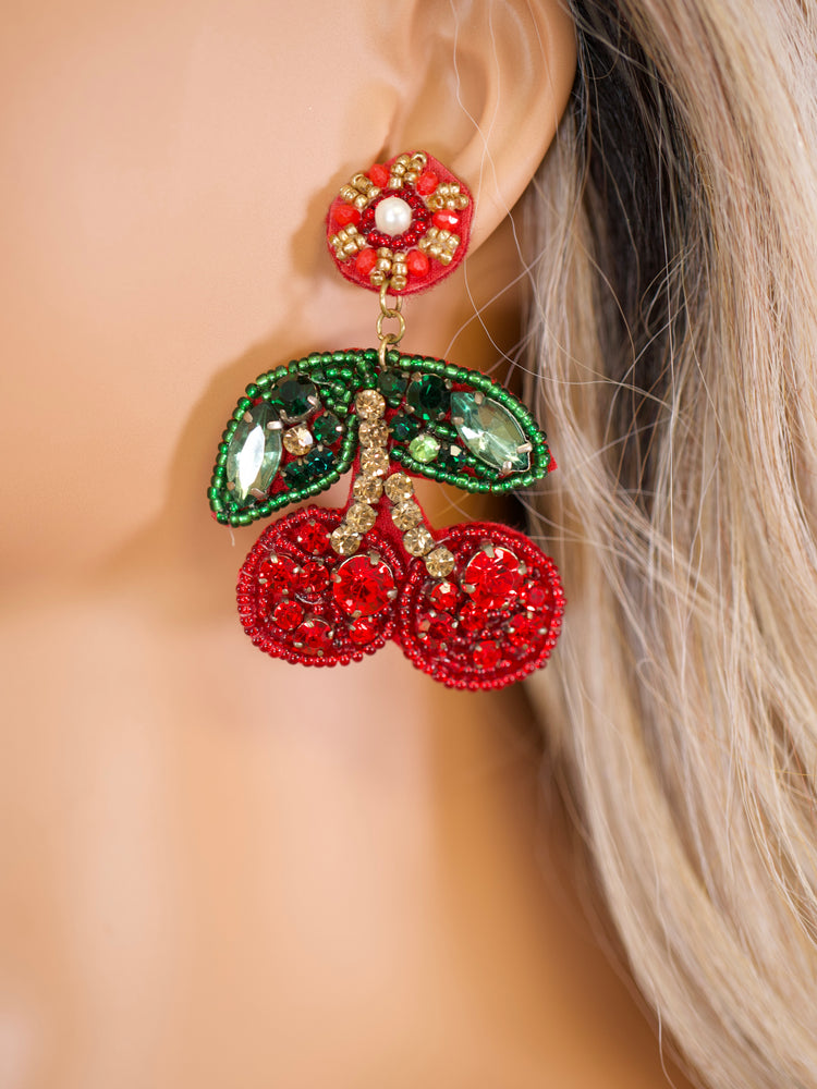 Cherry Blossom Elegance Earrings JW212