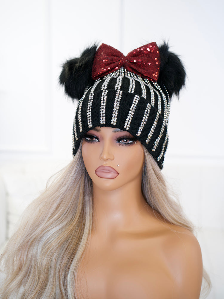 Deep Love Bow Beanie BB692