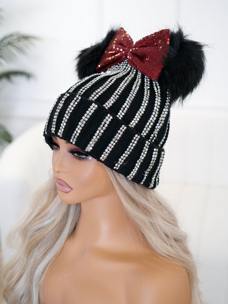 Deep Love Bow Beanie BB692
