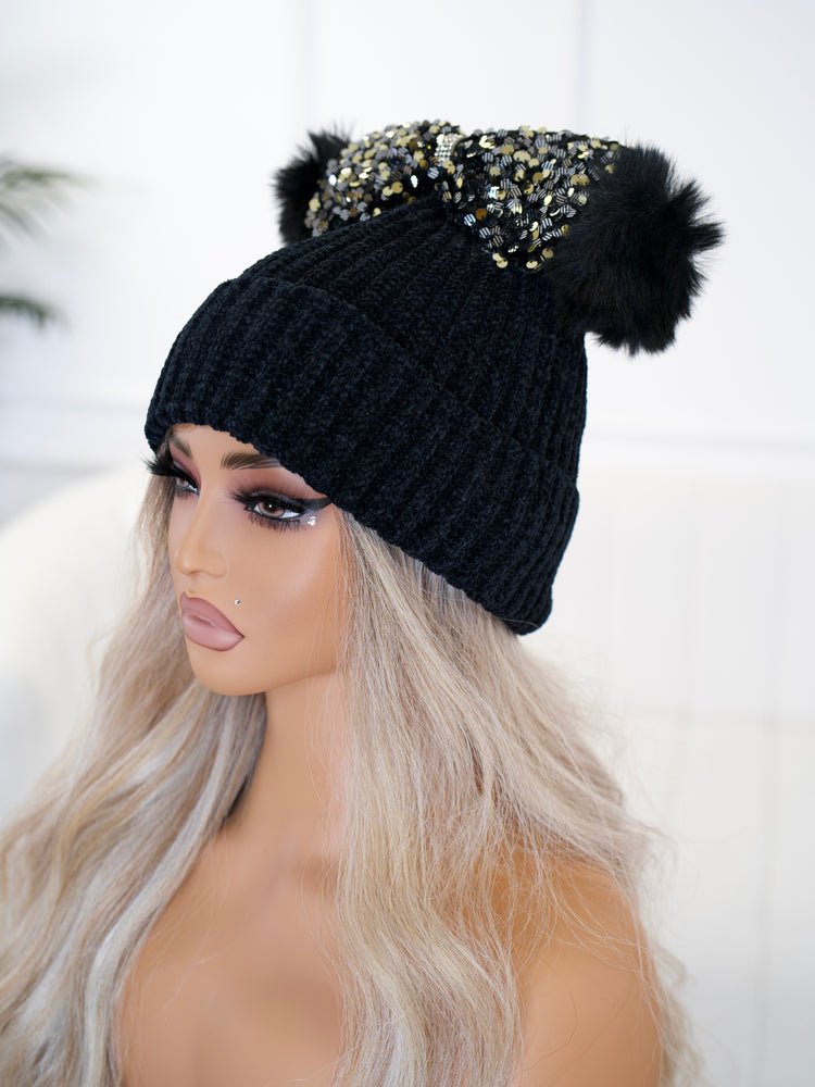Starry Bow Beanie BB685