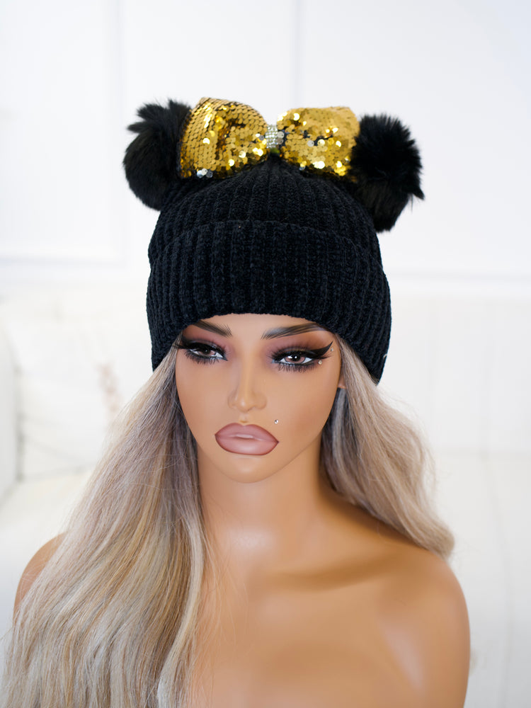 Locks Bow Beanie BB686