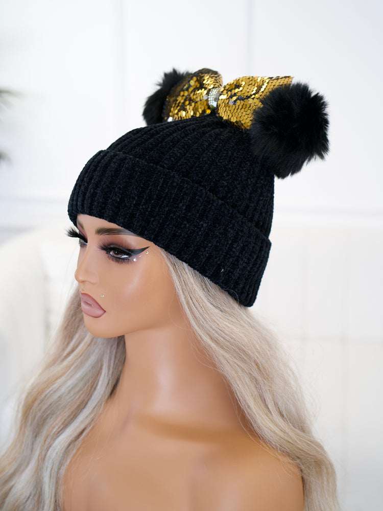 Locks Bow Beanie BB686
