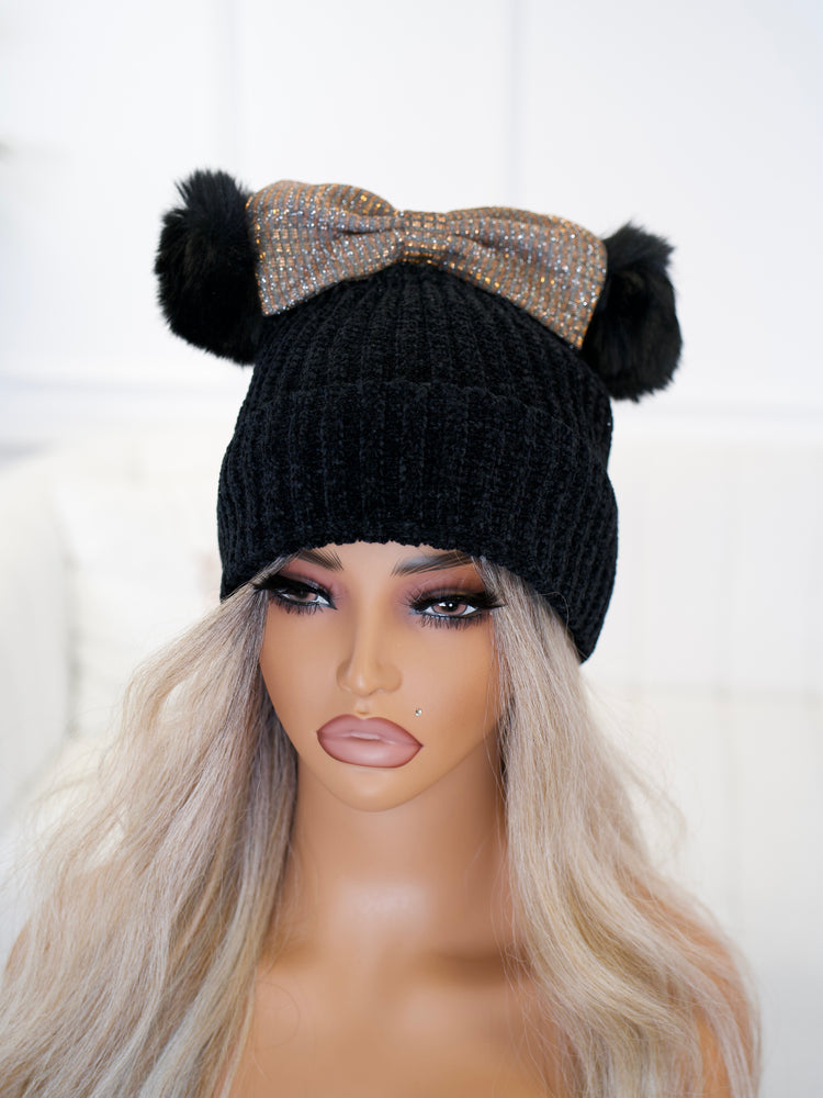 Classy Bow Beanie BB676