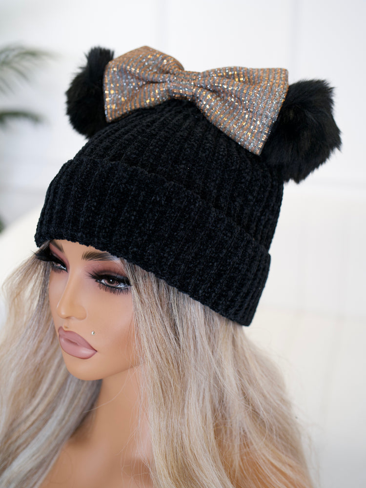 Classy Bow Beanie BB676
