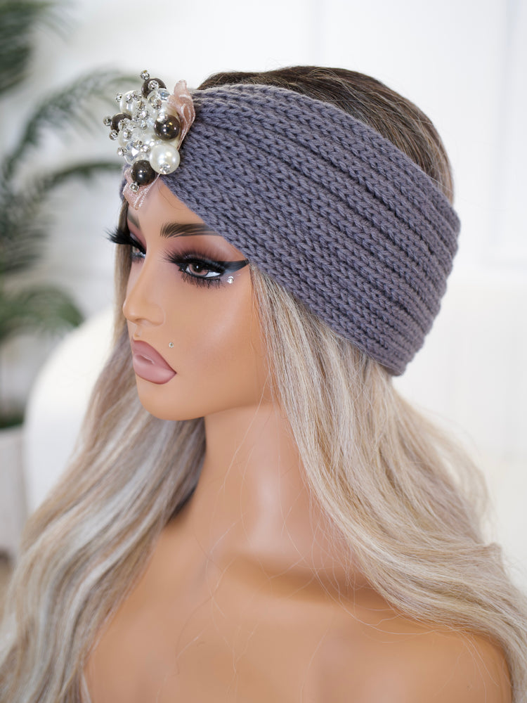 Pearly Grey Headband BB572