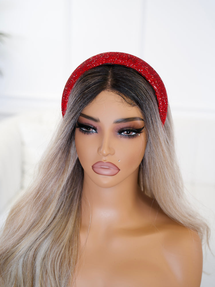 Red Crystal Headband BB718