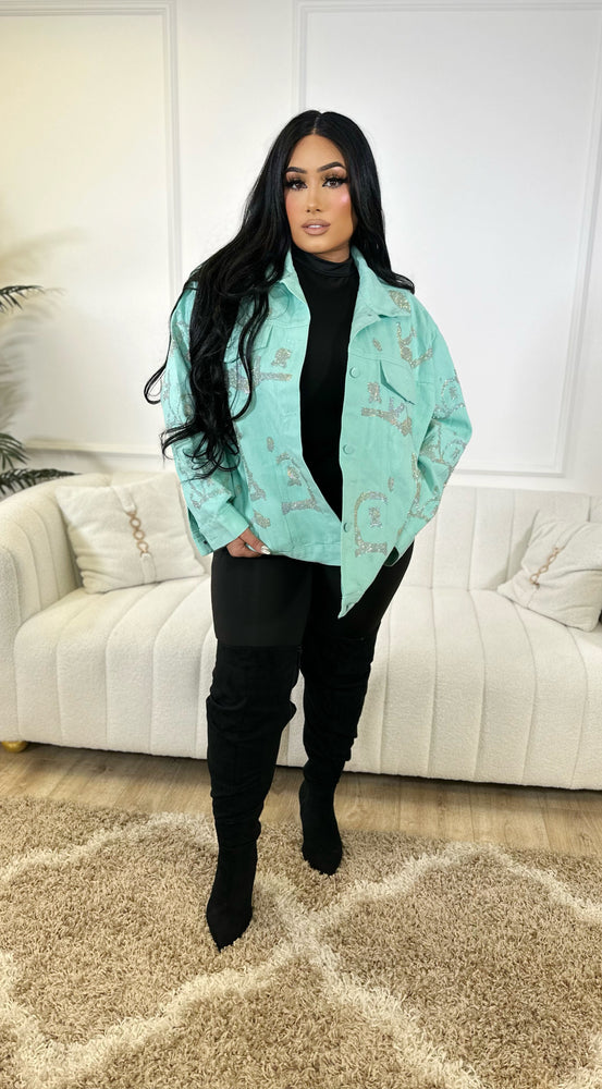 Call Me Teddy Crystal Jacket CL346