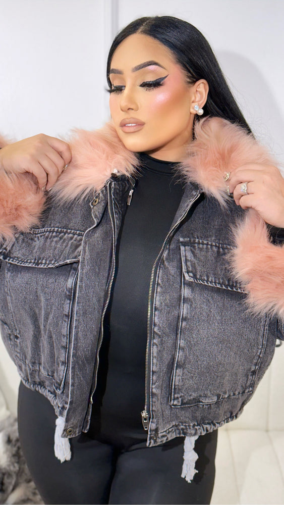 Hometown Glory Faux Fur Jacket CL392