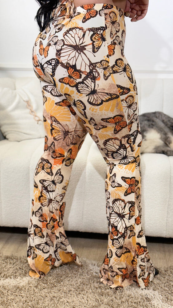 Mariposas Orange Pants CL296