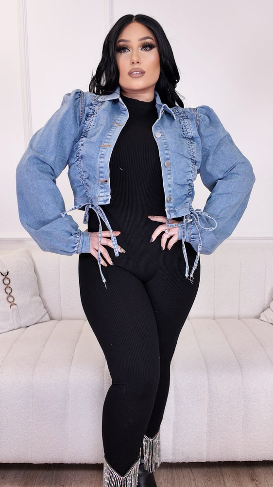 Paper Planes Crop Jacket CL162