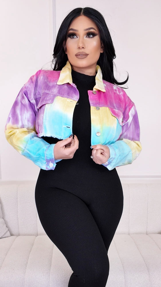 Toxic Cropped Jacket CL154