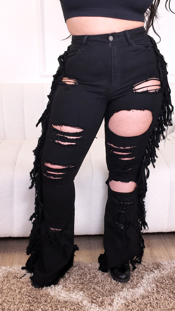 In Fringe Jeans CL168