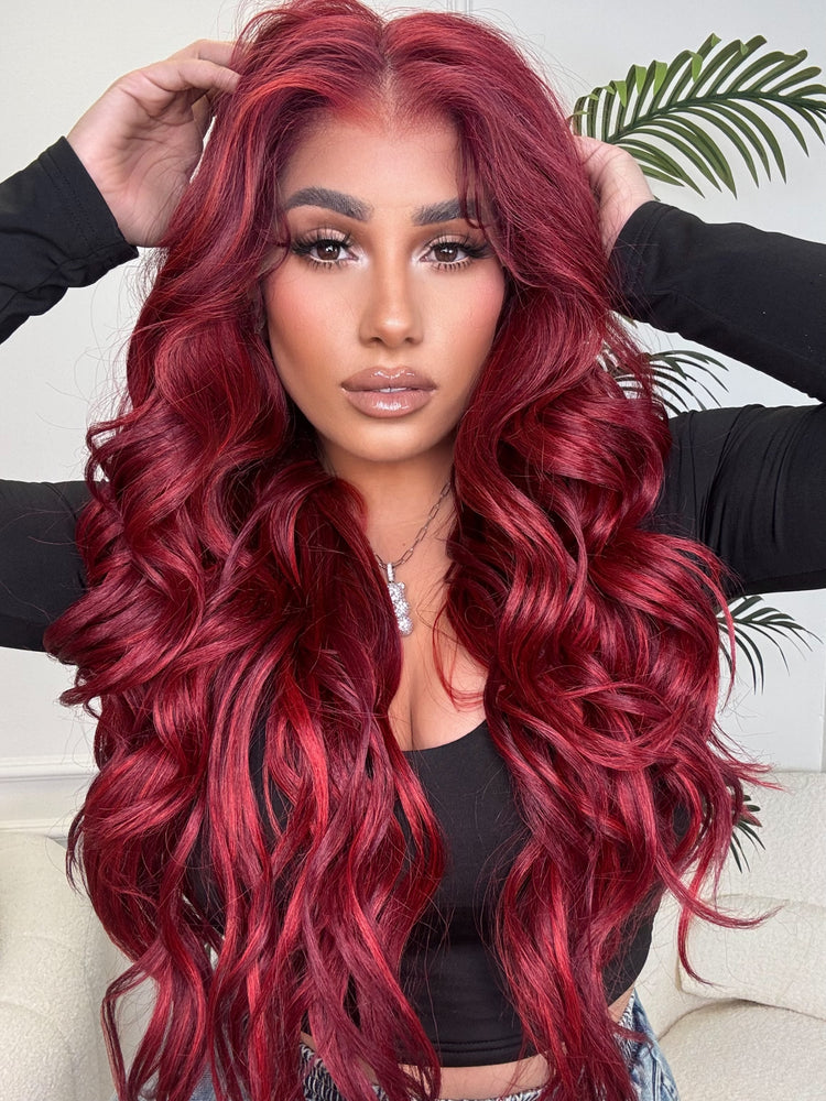 Serna Lace Front Wig (Free Part)