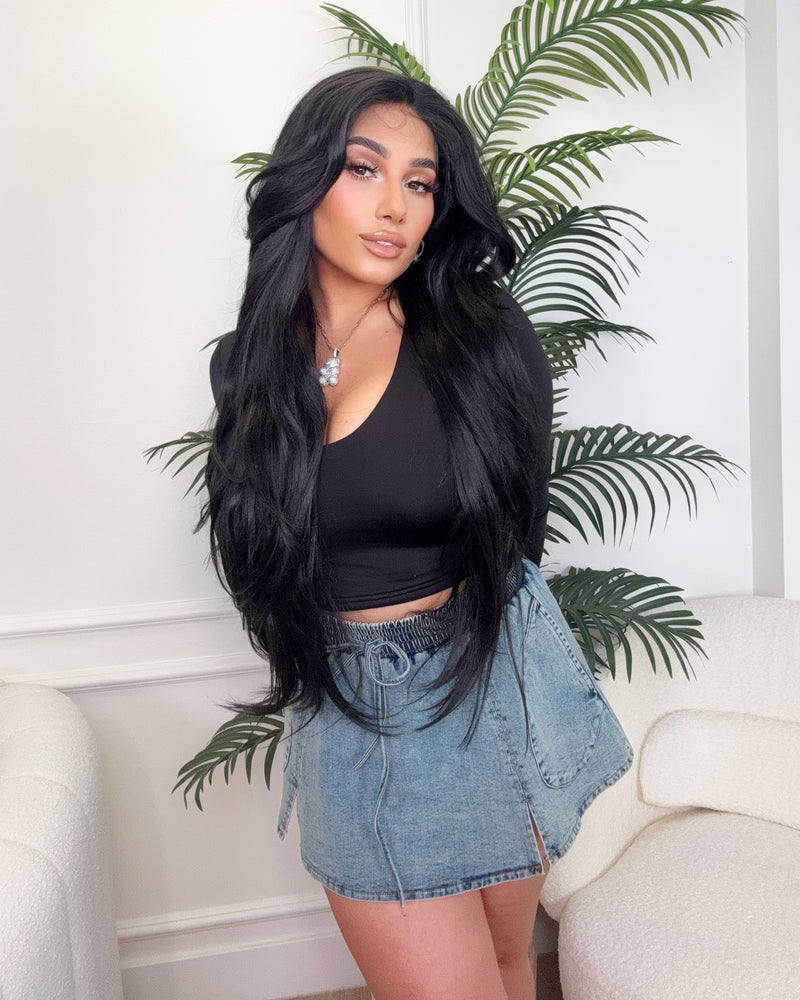 Armenta Lace Front Wig (Free Part)