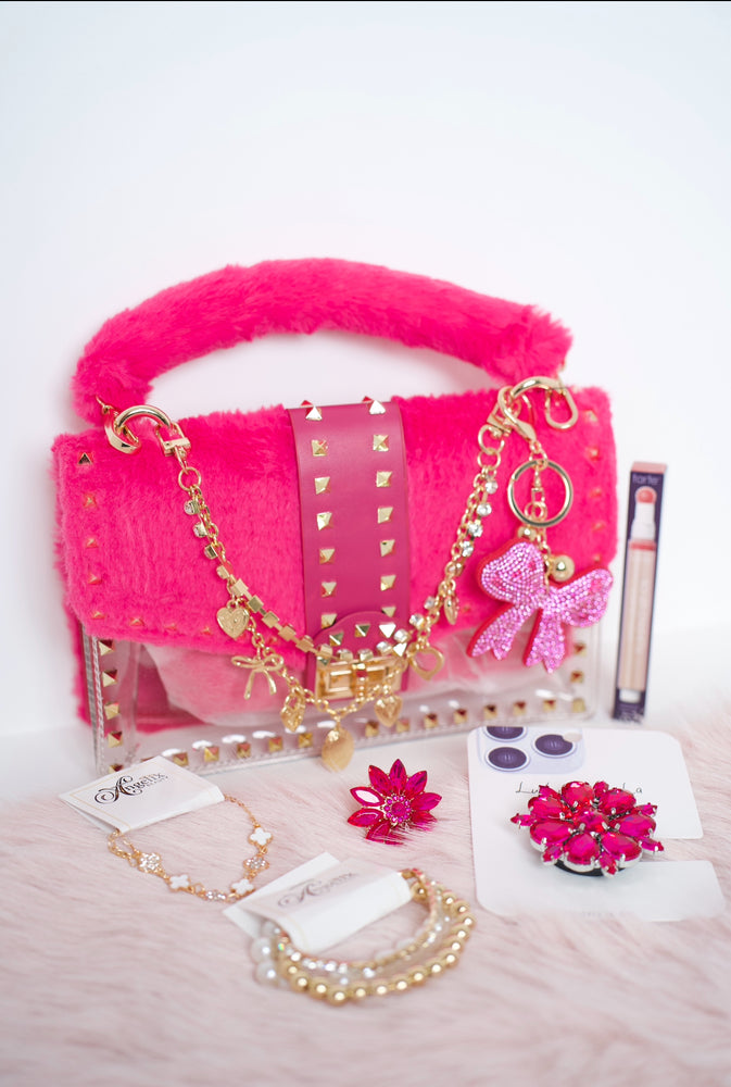 Hot Pink Purse Gift Set 01