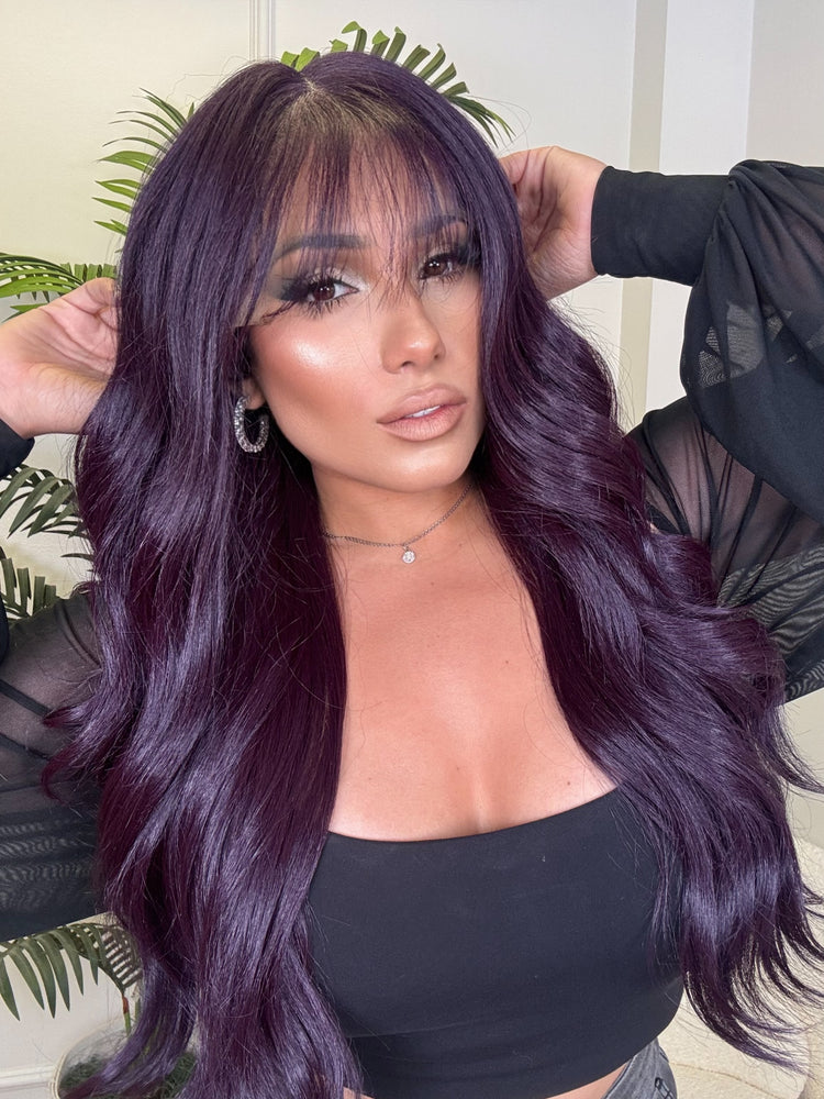 Esme Lace Front Wig (Hints of purple)