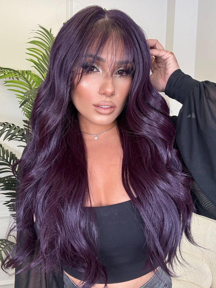 Esme Lace Front Wig (Hints of purple)