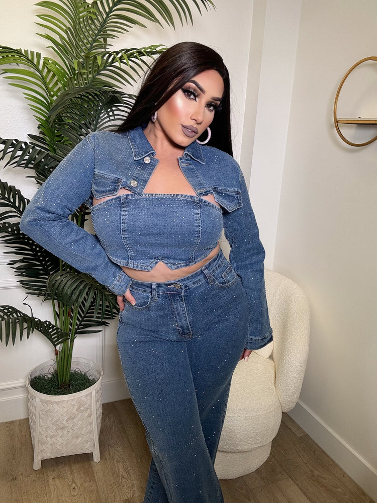 Full Crystal 3pc Set CL994