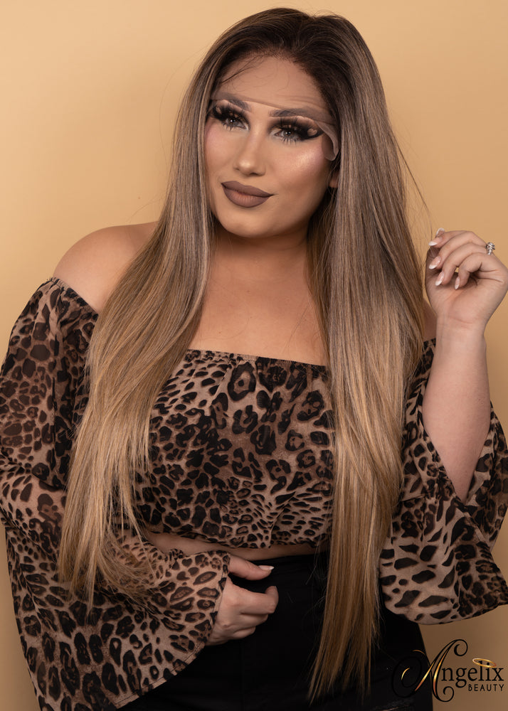 Gracious Lace Front Wig (Free Part) *