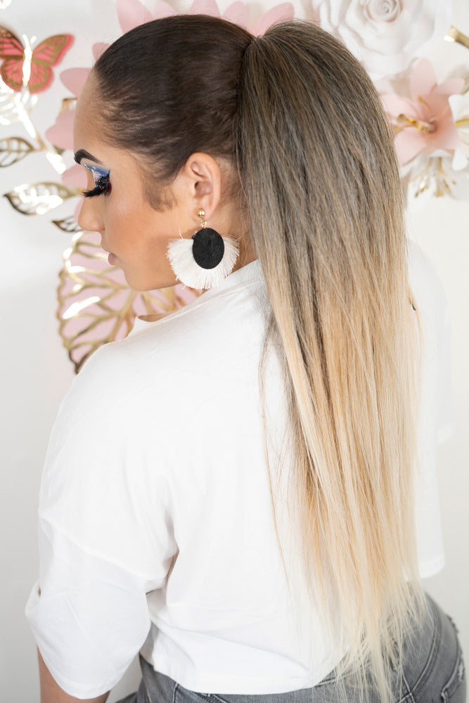 Straight Cute Blonde Ombre PT136