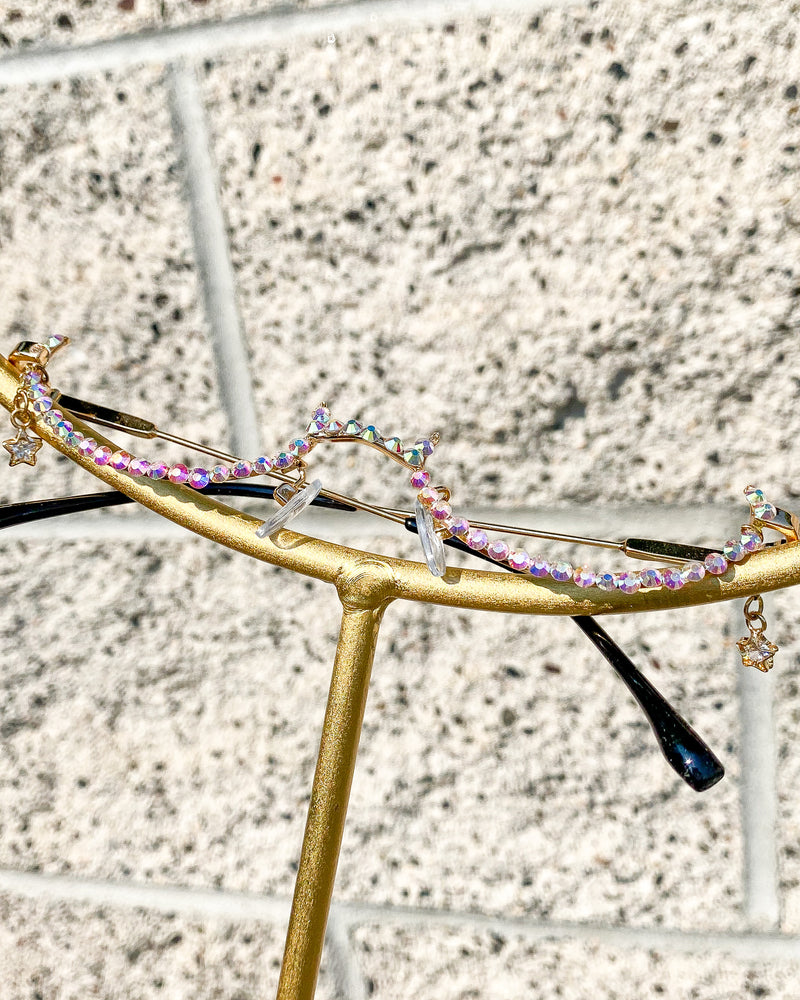 Iridescent Frameless Sunglasses SG16