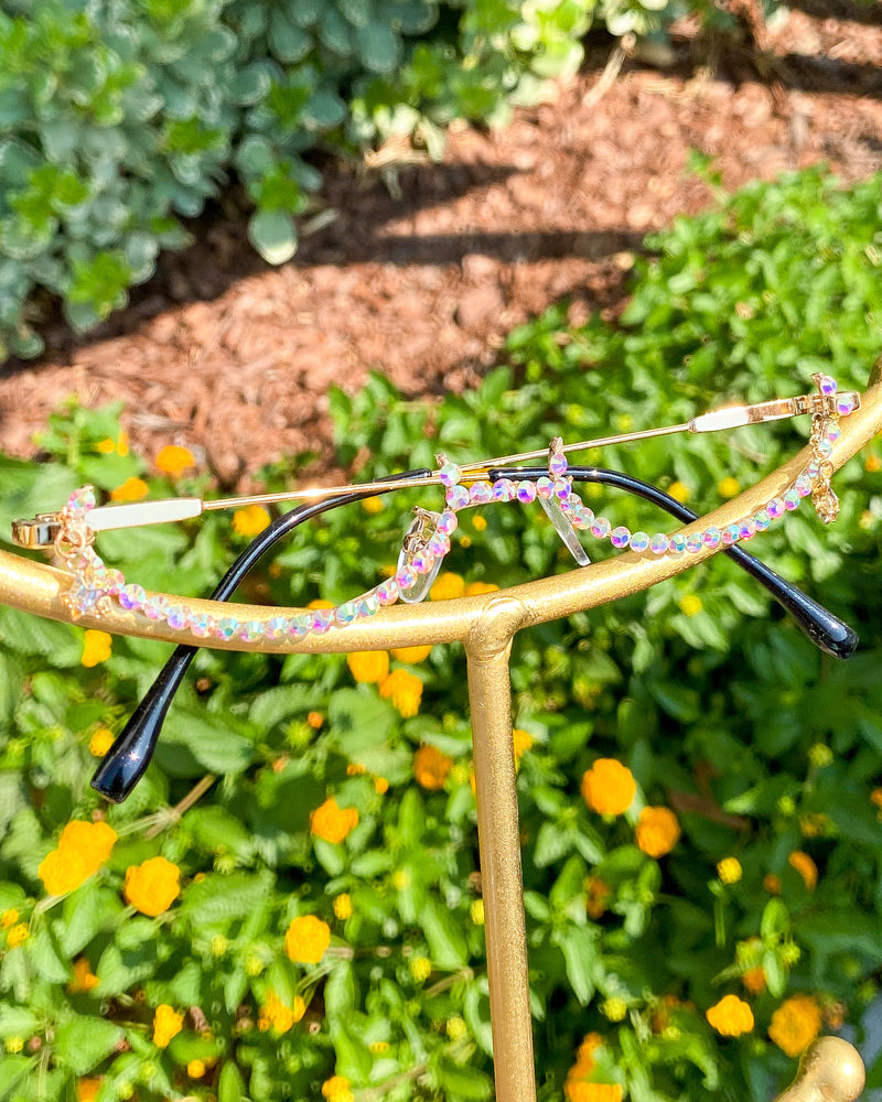 Iridescent Frameless Sunglasses SG16