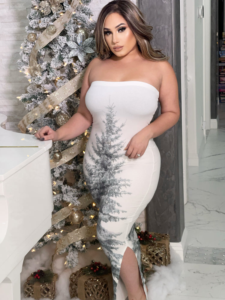 Christmas Tree Tube Dress DS01