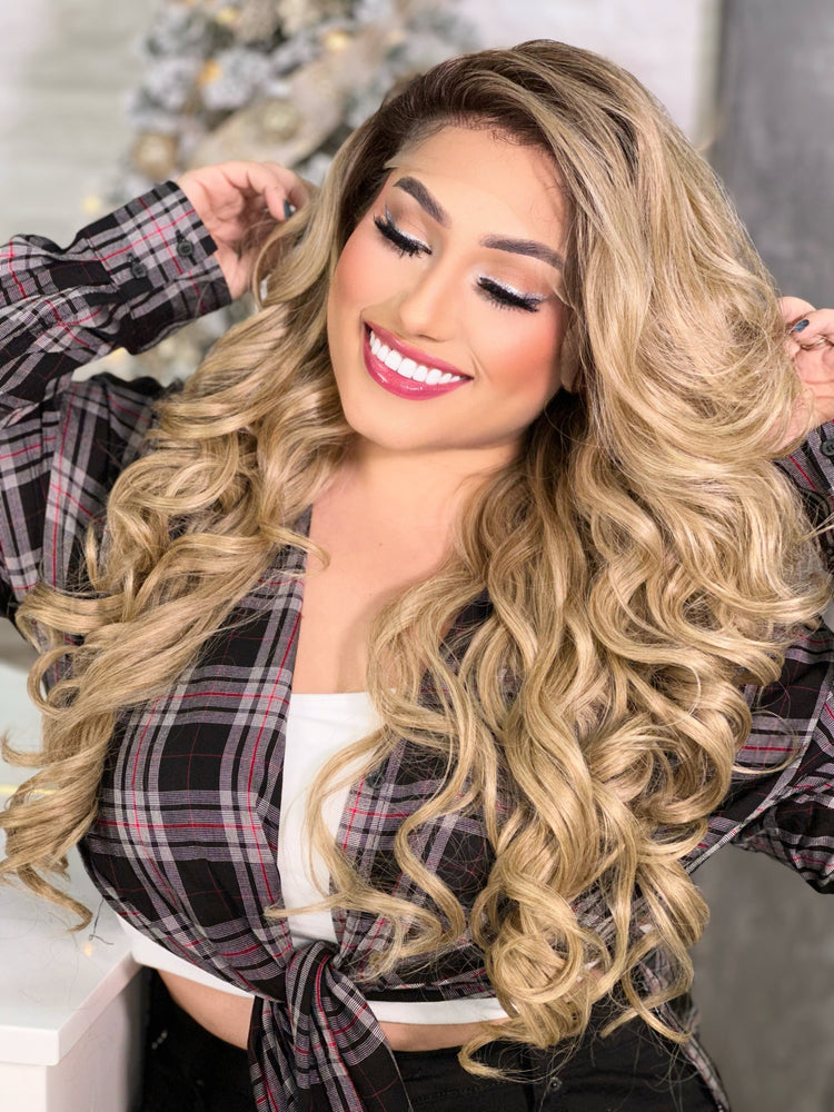 Glacial Lace Front Wig (Free Part)*